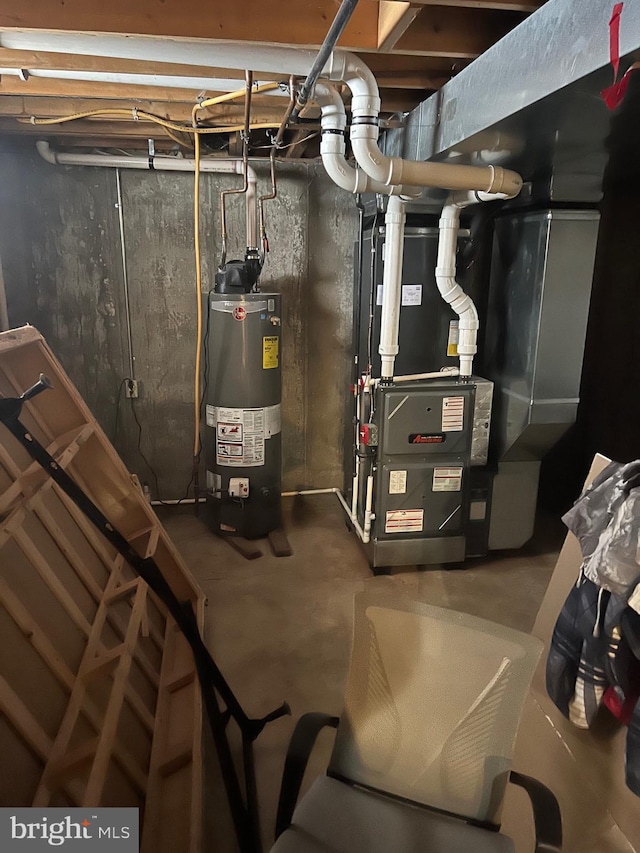 utilities with water heater