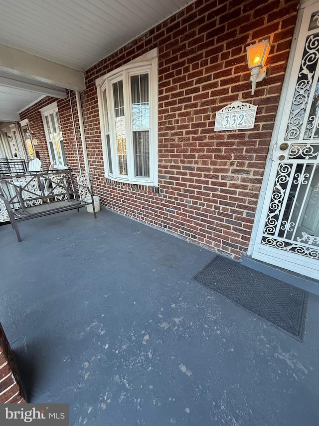 332 Emerson St NW, Washington, DC 20011 - view of patio / terrace with covered porch