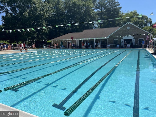 view of community pool