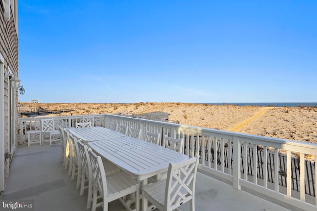 view of patio / terrace with outdoor dining area