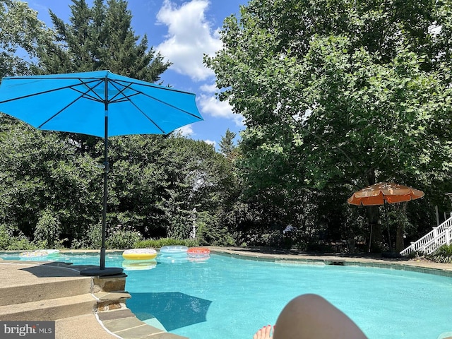 view of outdoor pool