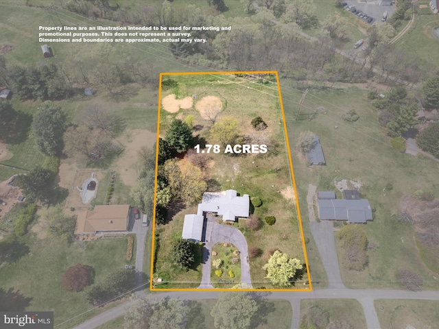 drone / aerial view