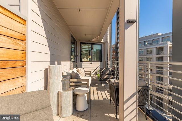 1500 Harry Thomas Way NE Unit 501, Washington, DC 20002 - view of patio featuring a balcony