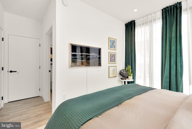 1500 Harry Thomas Way NE Unit 501, Washington, DC 20002 - bedroom featuring light wood finished floors and recessed lighting