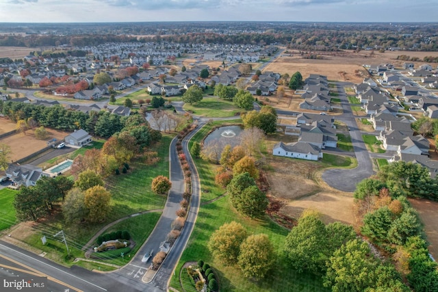 4902 E Pebble Ln Unit E, Milford, DE 19963 - aerial view featuring a residential view