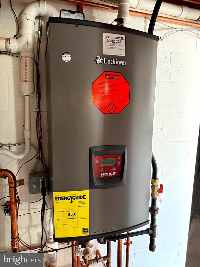 utilities with water heater