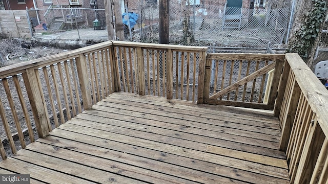 view of deck