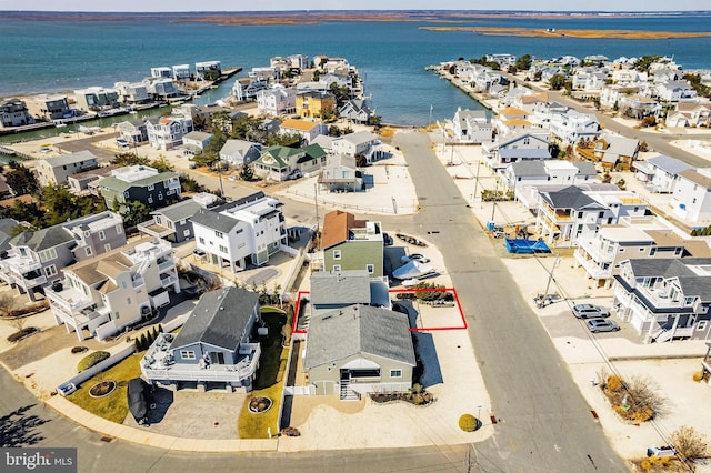 10 W Essex Ave, Harvey Cedars, NJ 08008 - aerial perspective of suburban area with a large body of water