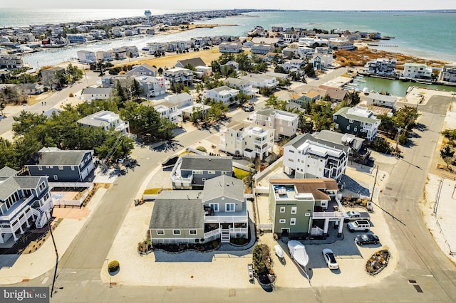 10 W Essex Ave, Harvey Cedars, NJ 08008 - aerial view of residential area with a nearby body of water