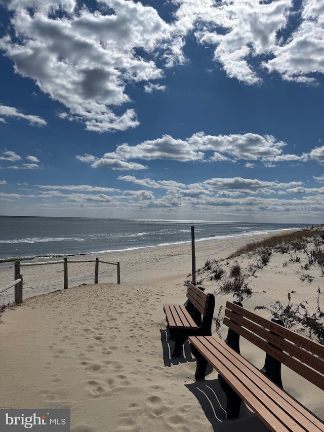 10 W Essex Ave, Harvey Cedars, NJ 08008 - water view featuring local beach