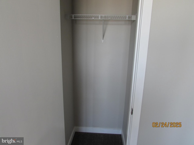 view of closet