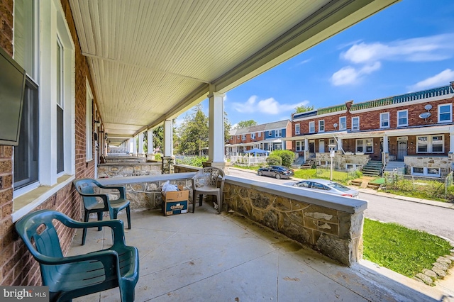 5312 Cordelia Ave, Baltimore, MD 21215 - view of porch