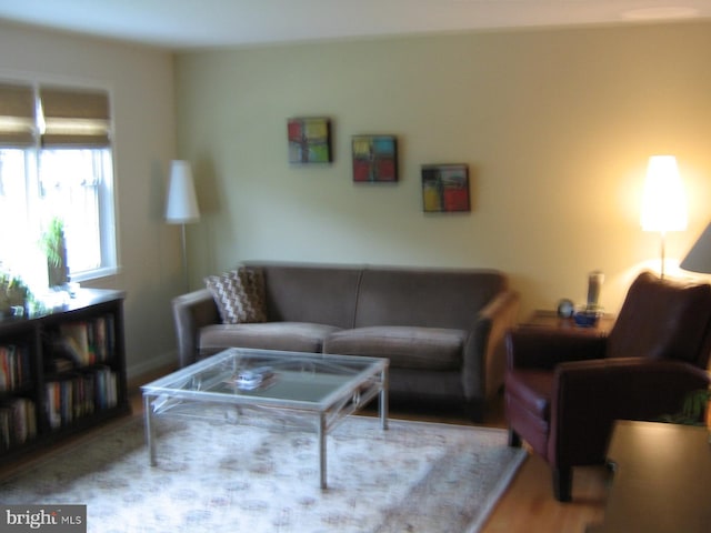 view of living area