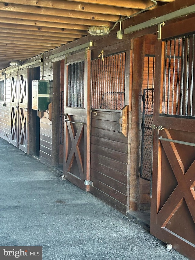 view of stable