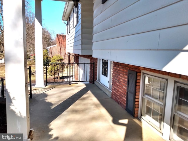 view of patio