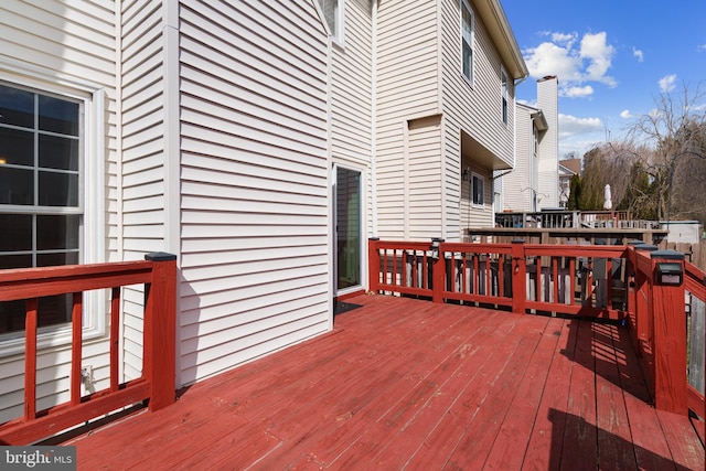 view of deck