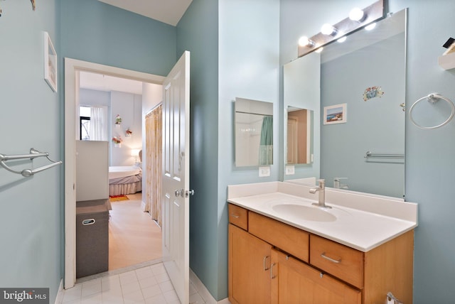 ensuite bathroom with vanity and ensuite bathroom