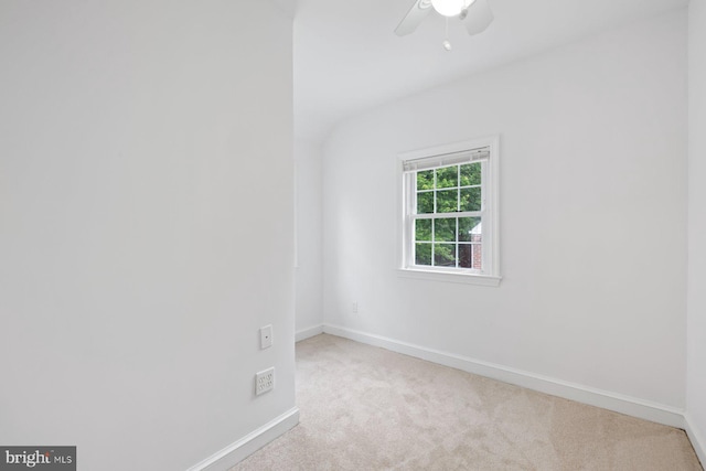 10402 Hayes Ave, Silver Spring, MD 20902 - carpeted spare room featuring baseboards and a ceiling fan