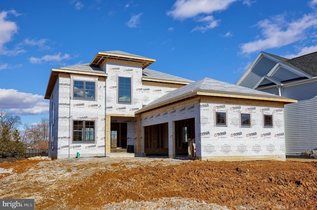 view of property in mid-construction