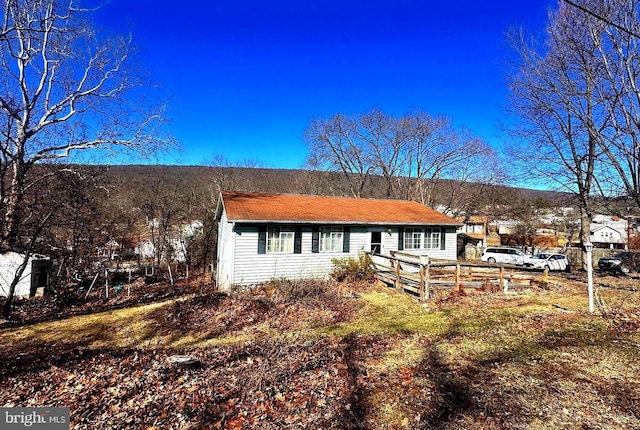 view of ranch-style house