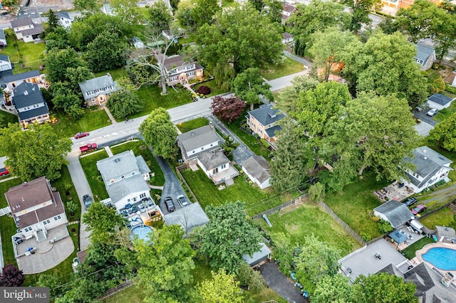 6 Washington Ave, Norristown, PA 19403 - aerial overview of property's location featuring nearby suburban area