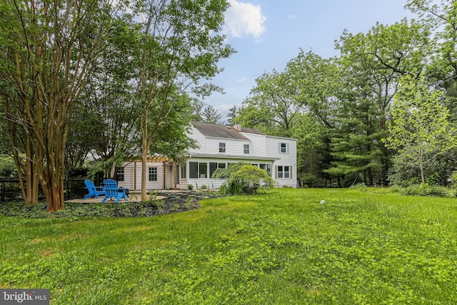 2006 W Joppa Rd, Lutherville Timonium, MD 21093 - view of grassy yard with a patio