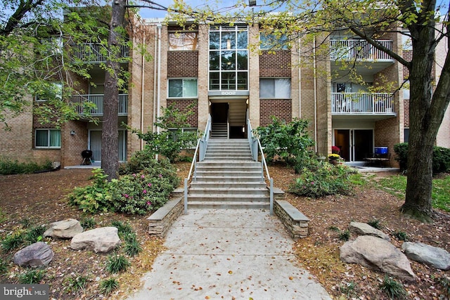 view of property with stairway