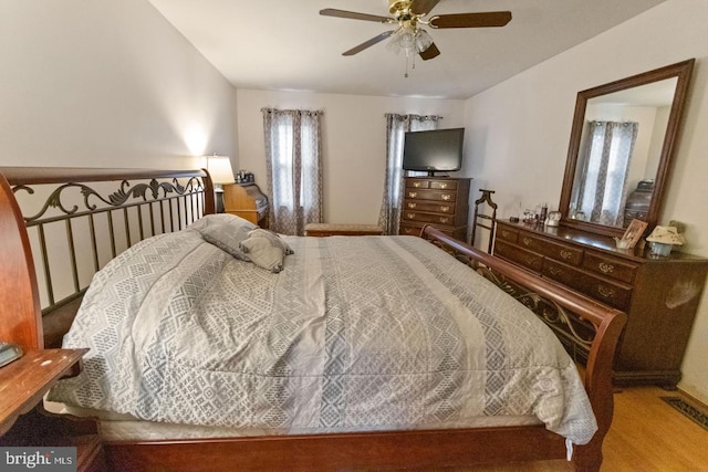 bedroom with carpet floors