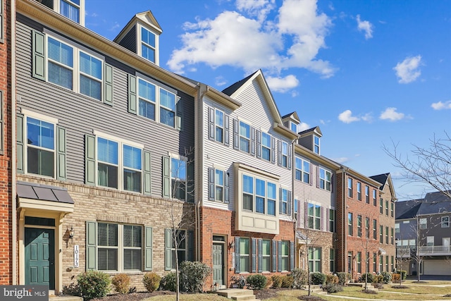 view of property featuring a residential view