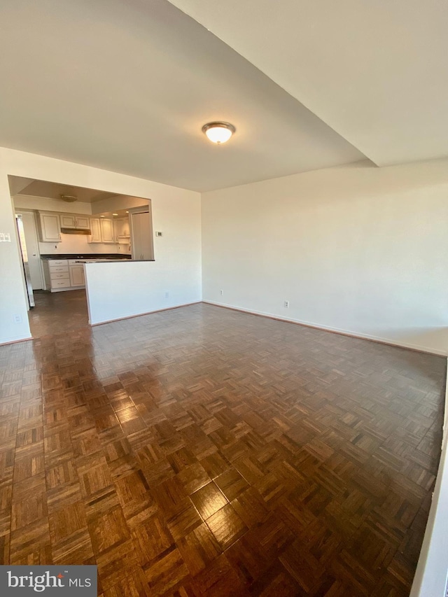 view of unfurnished living room