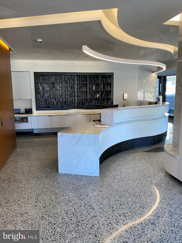 view of reception area