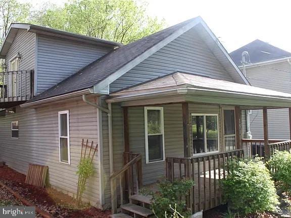 view of rear view of house