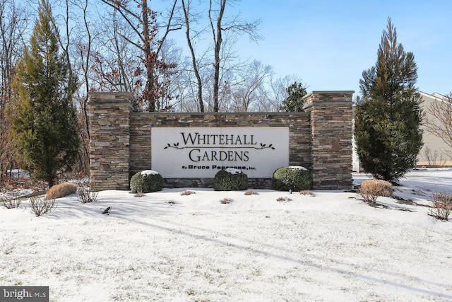 3785 Dorchester Dr, Williamstown, NJ 08094 - view of community sign