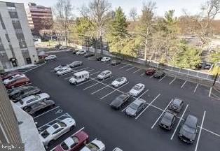 view of uncovered parking lot