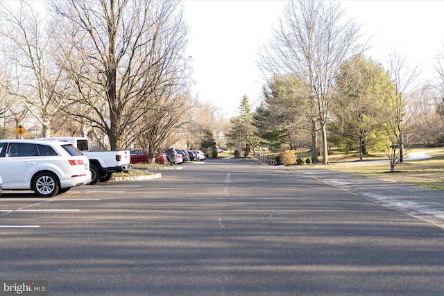 view of road