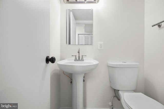 bathroom with toilet