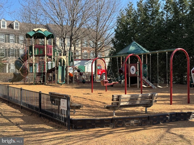 view of community play area