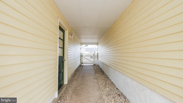 view of hallway