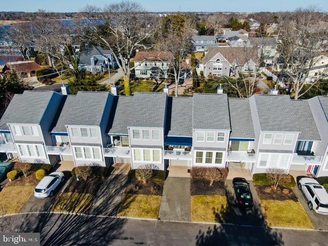 bird's eye view featuring a residential view