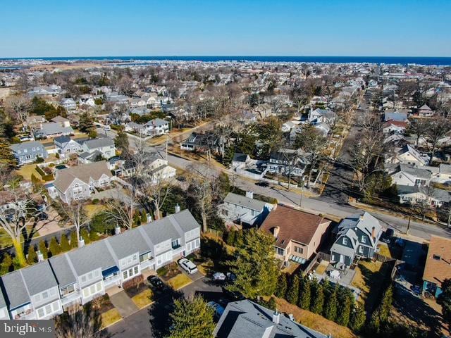 bird's eye view featuring a residential view