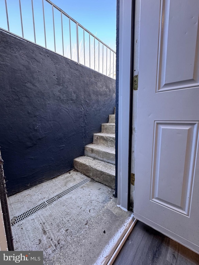 exterior space featuring stucco siding