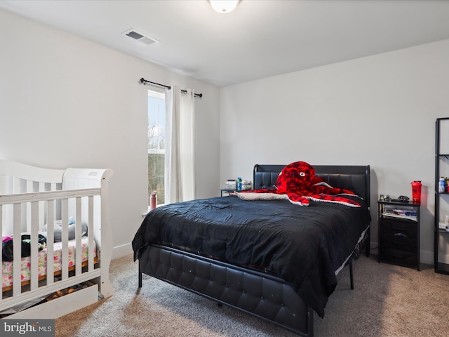 196 Kelley Rd, Fredericksburg, VA 22405 - carpeted bedroom featuring visible vents and baseboards