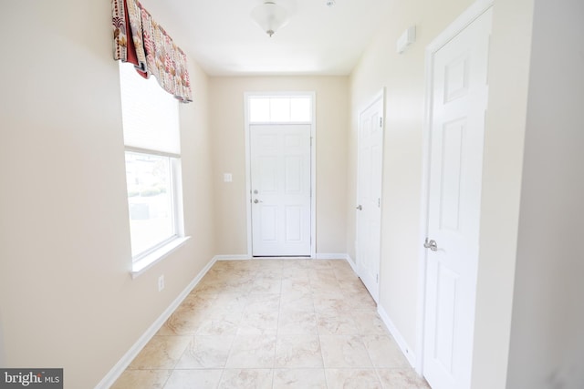 2820 Union Square Rd Unit 5, New Windsor, MD 21776 - doorway with light marble finish floors and baseboards