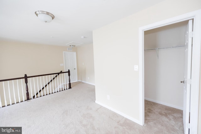 2820 Union Square Rd Unit 5, New Windsor, MD 21776 - hall featuring carpet floors, an upstairs landing, and baseboards