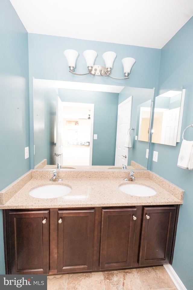 2820 Union Square Rd Unit 5, New Windsor, MD 21776 - full bath with double vanity