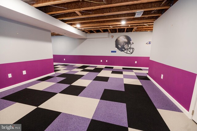 2820 Union Square Rd Unit 5, New Windsor, MD 21776 - finished basement featuring tile patterned floors