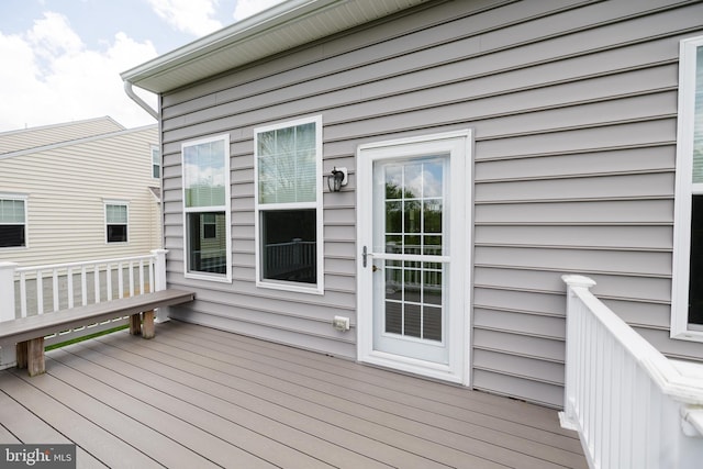 2820 Union Square Rd Unit 5, New Windsor, MD 21776 - view of wooden terrace