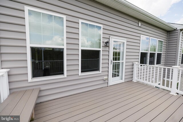 2820 Union Square Rd Unit 5, New Windsor, MD 21776 - view of deck