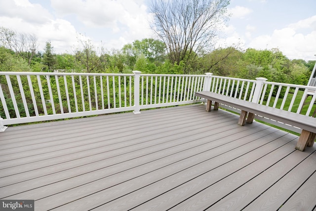 2820 Union Square Rd Unit 5, New Windsor, MD 21776 - view of wooden deck