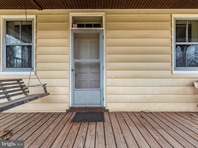 view of property entrance